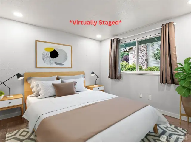 *Virtually Staged* 2nd Bedroom On Main Floor