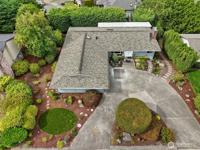 Professionally Landscaped Private Lot