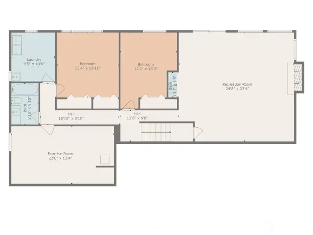 Downstairs Floor Plan