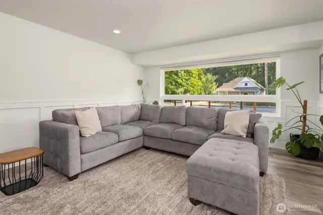 Newer windows provide TONS of natural light throughout the home!