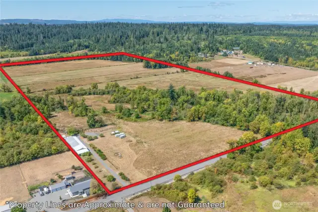 Property from SE Border looking NW