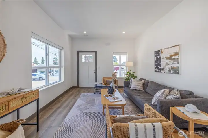 Large new windows throughout