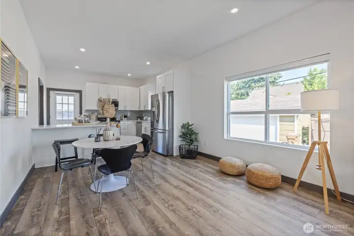 Plenty of space for entertaining