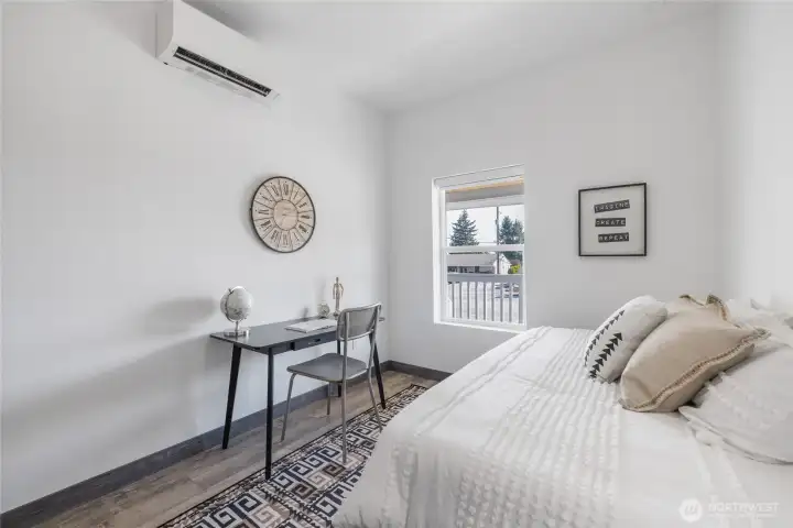 Ductless mini split for AC & heat