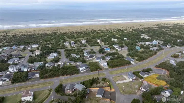 Miles of sandy beaches are just around the corner on the Ocean Lake Way beach access