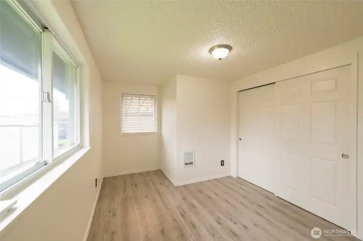 Another view of the bedroom. Could be used for hobbies or an office/den.