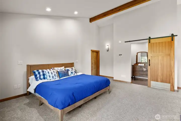 Room to spare.... don't miss the incredible storage too