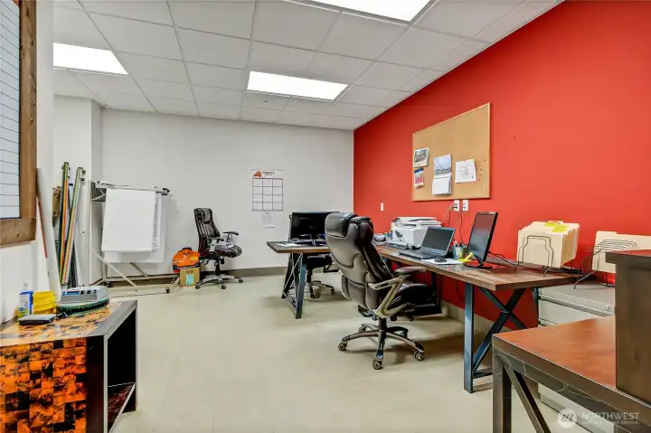 Back area office
