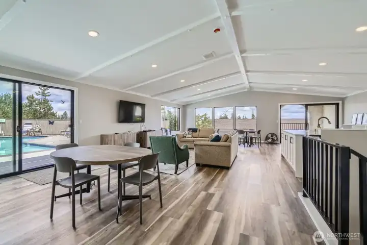 Newly renovated club house