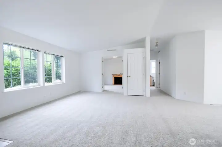 Living Room - view from Primary Bedroom doorway