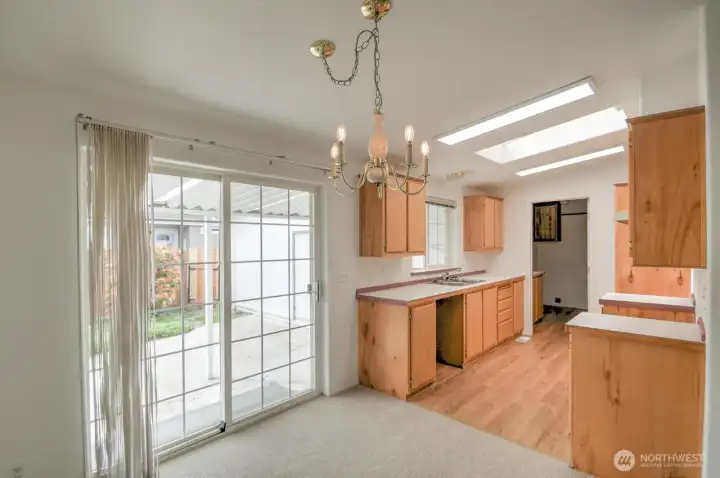 Eating Area and Kitchen