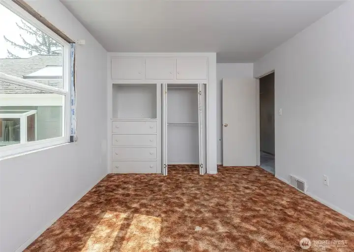 Southeast bedroom.