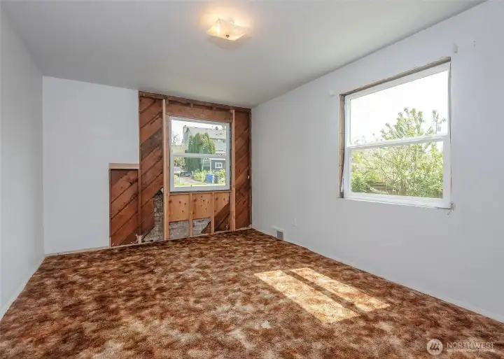 Southeast bedroom.