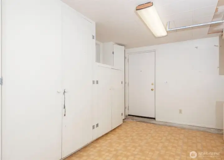 Storage room.