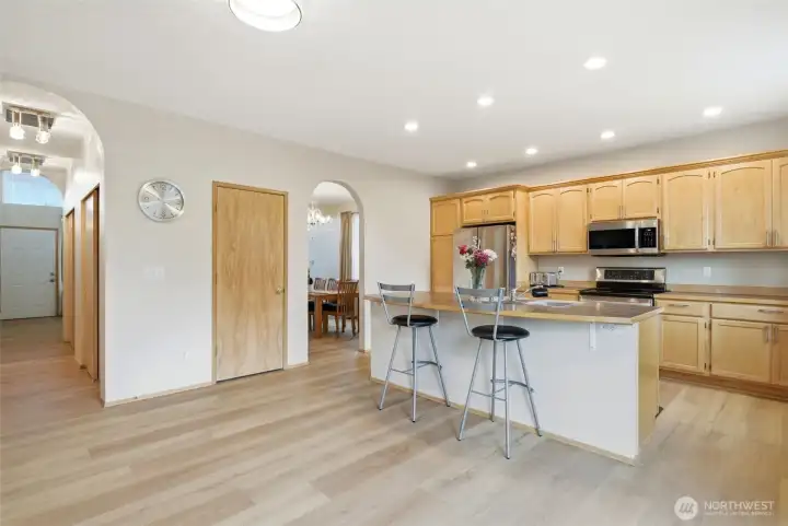 New LVP floors throughout