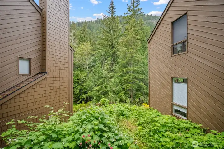 View from the left of the condo.