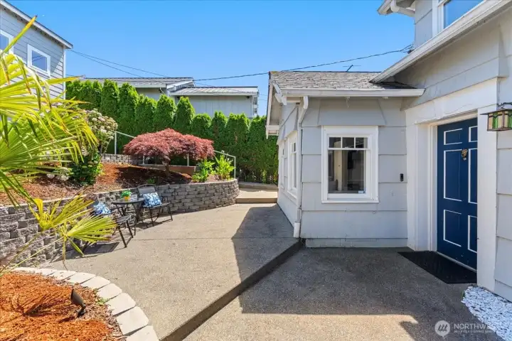 Front entry