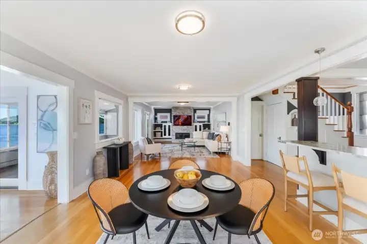 Dining room of Main Home