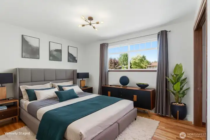 Virtually staged to show an example of how the space could be used.