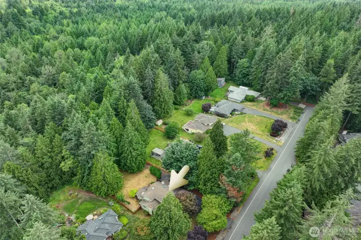 Beautiful Paradise Valley Conservation Area and Trail Head envelops the home. Dead end street.