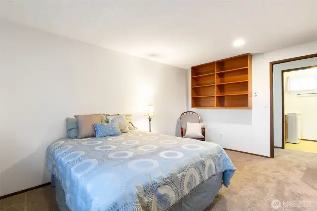 Another view of the second bedroom, laundry is right across the hall.