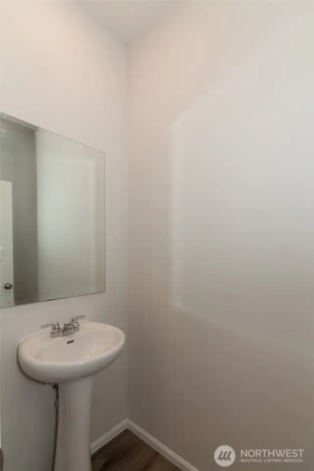 Powder room on main level