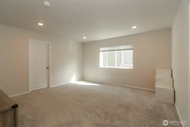 Open loft space