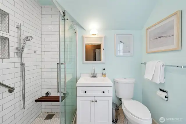 ADU bathroom - just renovated!