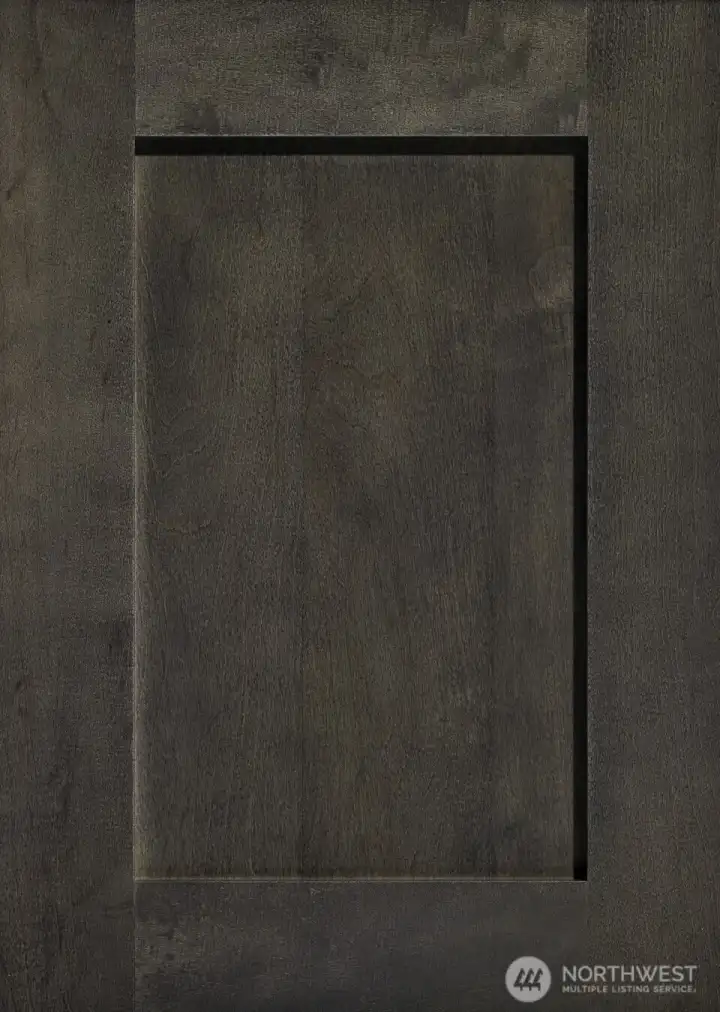 Cabinets throughout the home are Maple Shaker Graphite