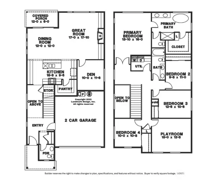 Each member of the Rob Rice Homes family is a separate limited liability company or corporation.  Each of the Rob Rice Homes communities is developed, constructed, sold and warranted by a separate limited liability company or corporation.  Builder reserves the right to change features, plans, pricing & specifications without notice. Buyer to verify square footage. Features vary by home. 2/2025
