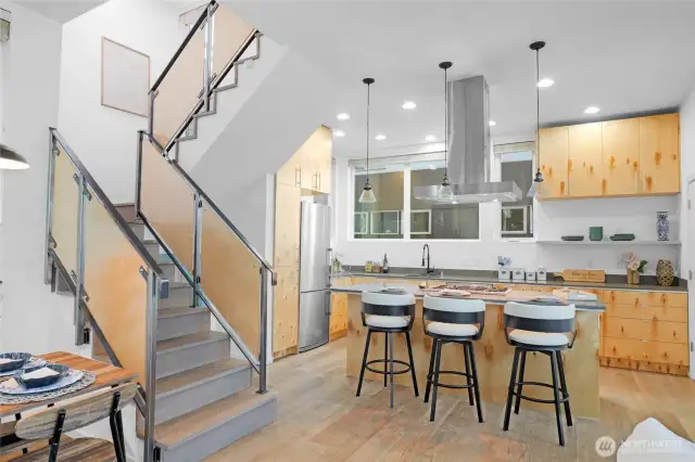 Unique modern staircase