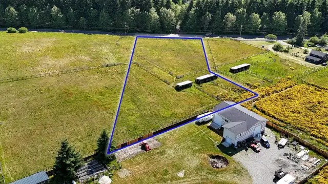 Bring power on site, drill a well, install a septic system, and build the home of your dreams. Blue boundary lines are approximate. Buyer to verify to their own satisfaction.