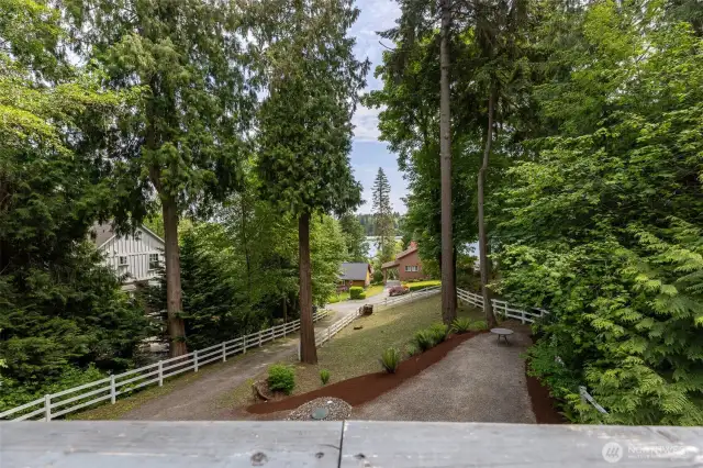 View from the private, primary suite deck.