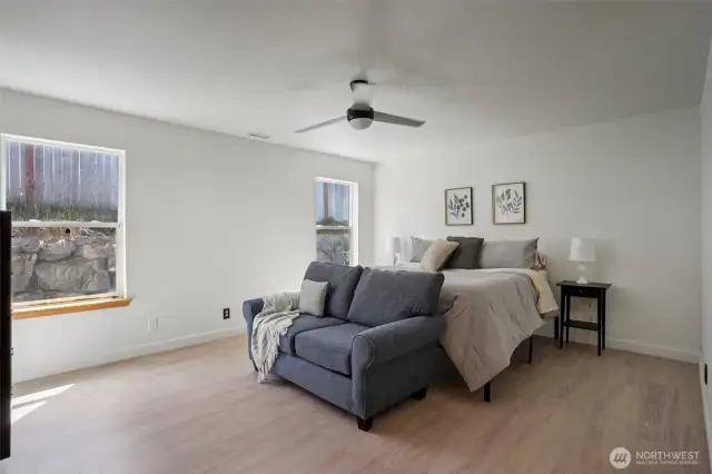 Light and bright with East facing windows