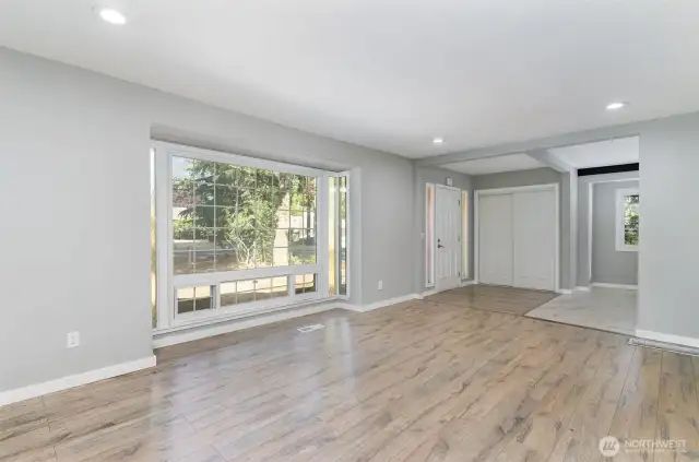Open and spacious main living area.