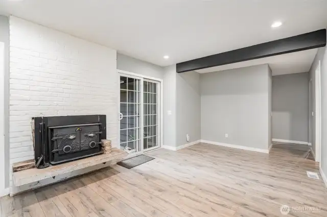 Main floor family room.