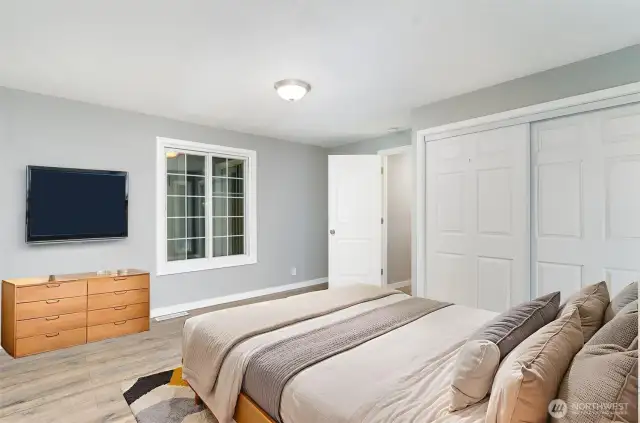 One of three Main floor Bedrooms.