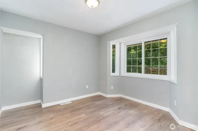 Use as a bedroom or an office off of the family room.