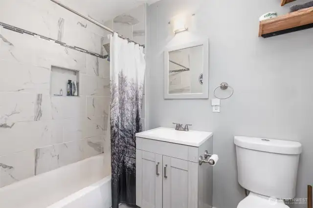 Main floor primary ensuite.