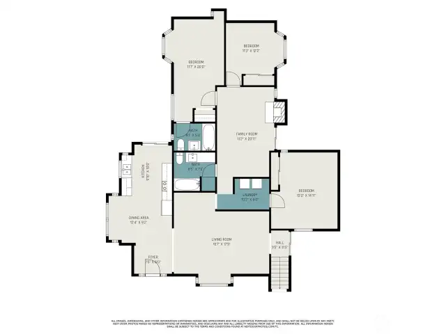 Main floor plan.