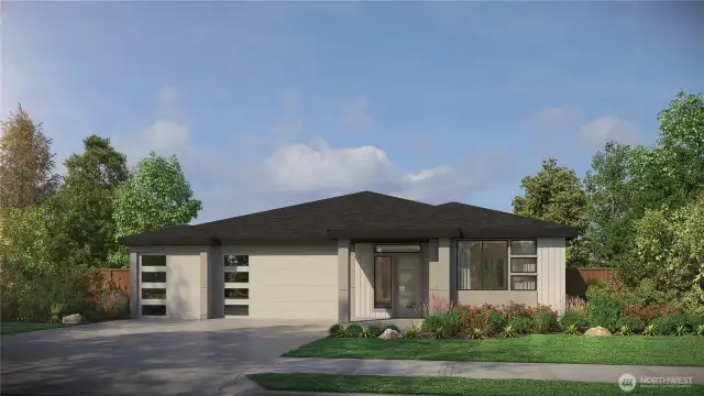 Rendering of Holly plan home.