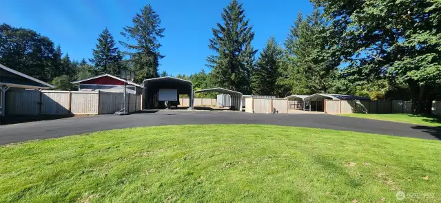 Sprinkler system installed to keep grass green all summer