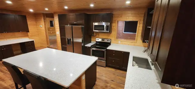 Quartz counter tops