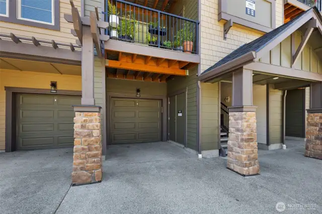 Extended driveway can be used for parking as well.