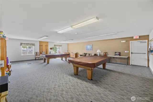 Club house game room