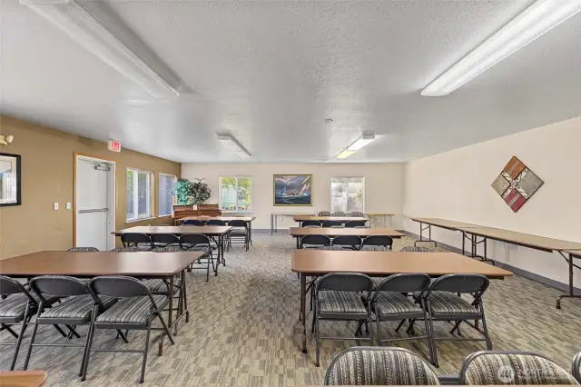 Club house meeting room.