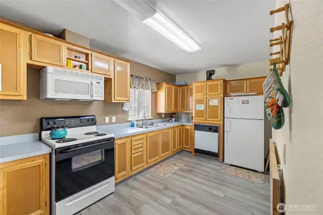 Club house kitchen.