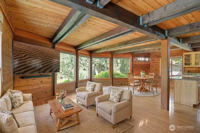 Virtually Staged Living Room