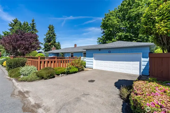Plenty of parking - ample 2 car garage plus driveway