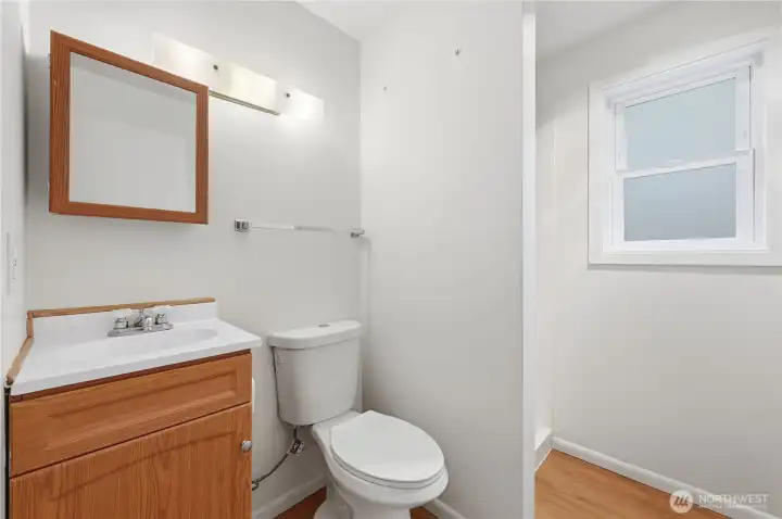 3/4 bath on main level